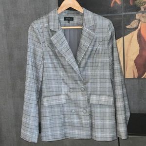 Majorelle plaid blazer size M